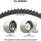 Dayco 98-04 Acura/Honda/Isuzu 3.2/3.5L Timing Belt Kit, 95303K1 95303K1 - alternate 2
